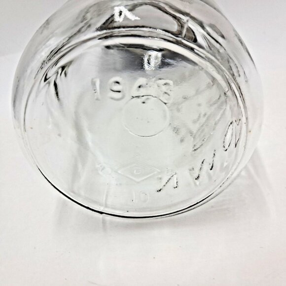 Crown Mason Jars-Glass Lids-Zinc Rings-Dominion Glass of Montreal-Set of 3-VTG - Picture 8 of 13